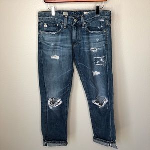 AG Adriano Goldschmied Piper Crop Jeans